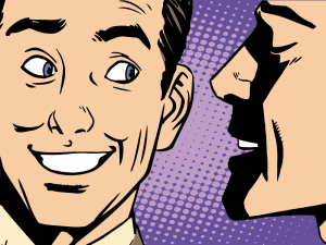 Three Reasons You'll Wish You Had Whisper Technology Sooner 8 cartoon-whispering
