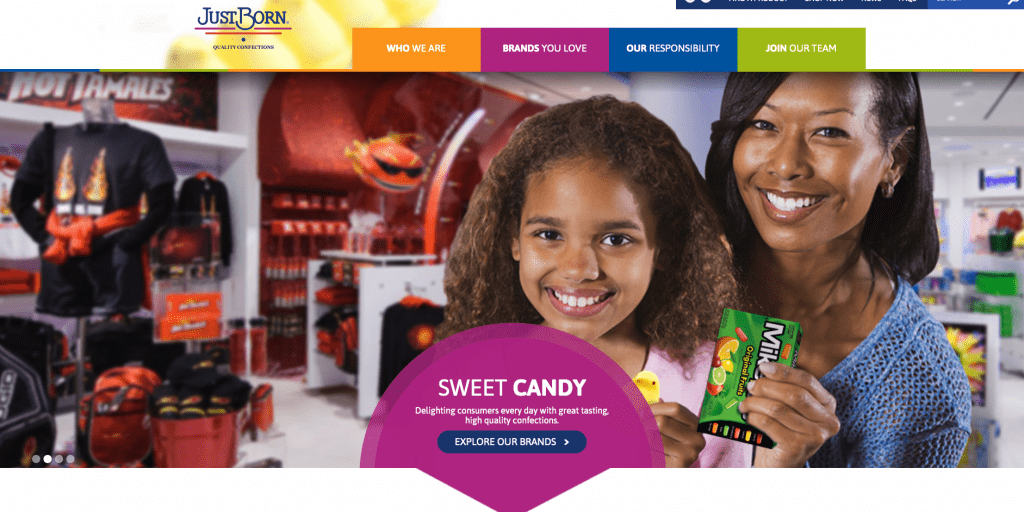 Just Born - Best Lehigh Valley Websites Just Born Website