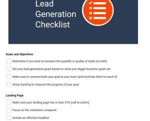 5 Effective Ways to Get More Subscribers with Content Upgrade 2 lead generating check list