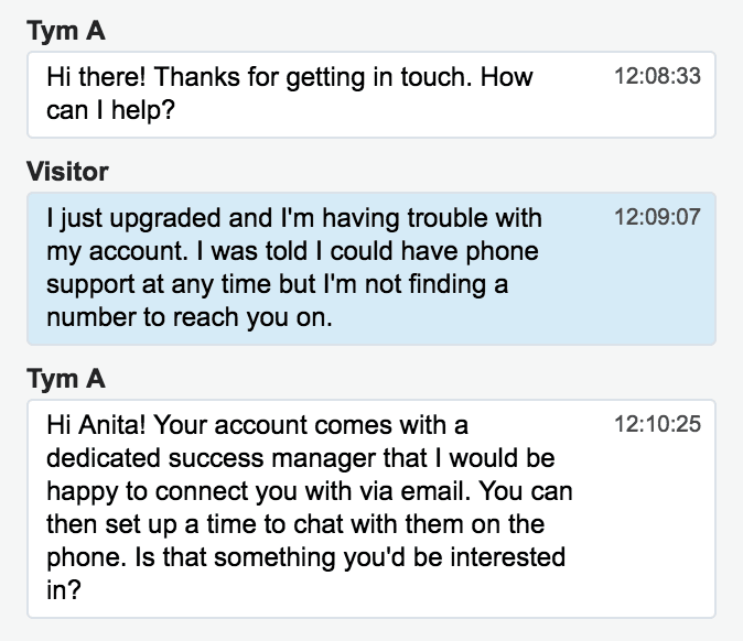 Conversations that lead toBuilding A More User-Friendly Site