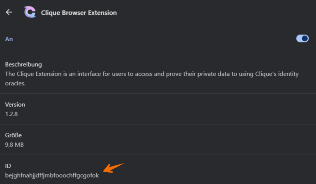 Get Chrome Plugin ID
