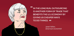 Healthcare Business Process Outsourcing (BPO) 3 Janet Yellen On Outsourcing